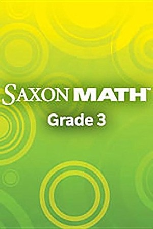 Larson. Saxon Math 3: Overhead Transparency & Manipulative Binder. Houghton Mifflin, 2007.
