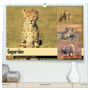 Geparden - Begegnungen in Afrika (hochwertiger Premium Wandkalender 2025 DIN A2 quer), Kunstdruck in Hochglanz