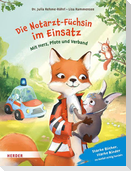 Die Notarzt-Füchsin im Einsatz. Mit Herz, Pfote und Verband