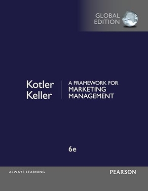 Kotler, Philip / Kevin Lane Keller. Framework for Marketing Management, A, Global Edition. Pearson, 2015.