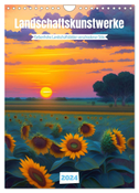 Schöne Landschaften (Wandkalender 2024 DIN A4 hoch), CALVENDO Monatskalender