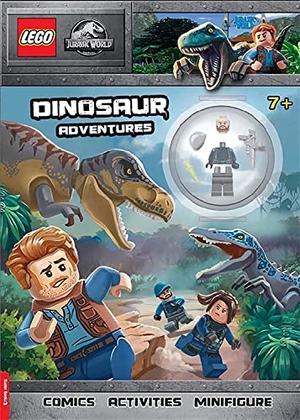 Buster Books / LEGO. LEGO (R) Jurassic World (TM): Dinosaur Adventures Activity Book (with ACU guard minifigure) - Activity Book with Minifigure. Michael O'Mara Books Ltd, 2021.