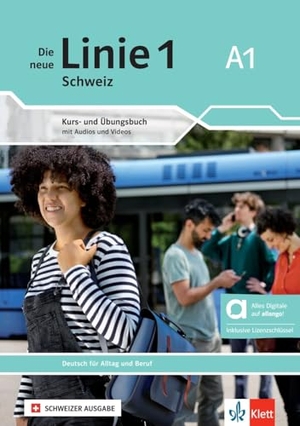 Tilibs, Mylaine / Zubler, Valeria et al. Die neue Linie 1 Schweiz A1 - Hybride Ausgabe allango - Deutsch für Alltag und Beruf. Kurs- und Übungsbuch mit Audios und Videos inklusive Lizenzschlüssel allango (24 Monate). Klett Sprachen GmbH, 2025.