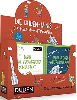 Raab, Dorothee / Andrea Weller-Essers. Duden Minis 32er (Box 5) - Der Mega-Mini-Mitmachspaß. Bibliograph. Instit. GmbH, 2020.