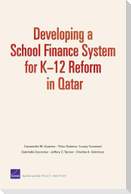 Developing a School Finance System for K12 Reform in Qatar