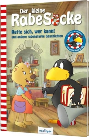 Moost, Nele. Der kleine Rabe Socke: Rette sich, wer kann! und andere rabenstarke Geschichten - Das Buch zur TV-Serie. Esslinger Verlag, 2017.