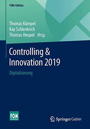 Kümpel, Thomas / Thomas Heupel et al (Hrsg.). Controlling & Innovation 2019 - Digitalisierung. Springer Fachmedien Wiesbaden, 2019.