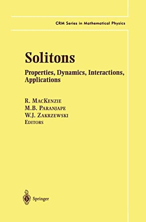 Mackenzie, R. / W. J. Zakrzewski et al (Hrsg.). Solitons - Properties, Dynamics, Interactions, Applications. Springer New York, 2012.