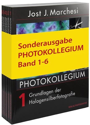 Marchesi, Jost J. Photokollegium Band 1-6 - Sonderausgabe. Verlag Photographie, 2015.