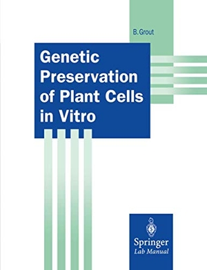 Grout, Brian (Hrsg.). Genetic Preservation of Plant Cells in Vitro. Springer Berlin Heidelberg, 2012.