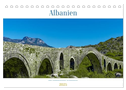 Albanien - Die unbekannte Schönheit (Tischkalender 2025 DIN A5 quer), CALVENDO Monatskalender