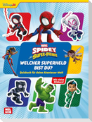MARVEL Spidey und seine Super-Freunde: Welcher Superheld bist du? Quizbuch für deine Abenteuer-Welt