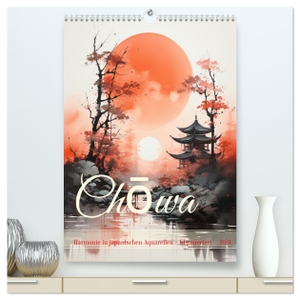 Illgen, Cathrin. Ch¿wa (hochwertiger Premium Wandkalender 2024 DIN A2 hoch), Kunstdruck in Hochglanz - Harmonische japanische Aquarelle - KI generiert. Calvendo, 2023.