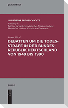 Debatten um die Todesstrafe in der Bundesrepublik Deutschland von 1949 bis 1990
