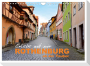 Erlebe mit mir Rothenburg ob der Tauber (Wandkalender 2025 DIN A4 quer), CALVENDO Monatskalender
