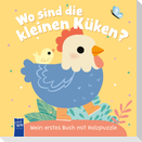 Wo sind die kleinen Küken? Mein erstes Buch mit Holzpuzzle