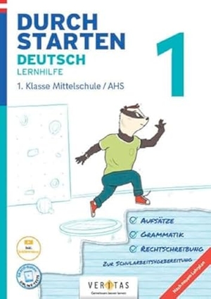 Blieberger, Gernot. Durchstarten 1. Klasse - Deutsch AHS - Lernhilfe - Übungsbuch mit Lösungen. Veritas Verlag, 2019.