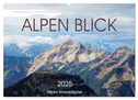 Alpen Blick (Wandkalender 2025 DIN A2 quer), CALVENDO Monatskalender