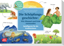 Die Schöpfungsgeschichte. Wie Himmel und Erde entstanden. Erzählschienen-Figurenset