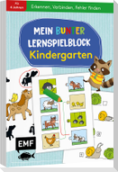 Mein bunter Lernspielblock - Kindergarten: Erkennen, Verbinden, Fehler finden