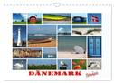 Dänemark - Ostseeküste (Wandkalender 2024 DIN A4 quer), CALVENDO Monatskalender
