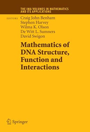 Benham, Craig John / Stephen Harvey et al (Hrsg.). Mathematics of DNA Structure, Function and Interactions. Springer Nature B.V., 2012.