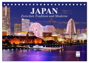 Japan. Zwischen Tradition und Moderne (Tischkalender 2025 DIN A5 quer), CALVENDO Monatskalender