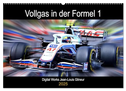 Vollgas in der Formel 1 (Wandkalender 2025 DIN A2 quer), CALVENDO Monatskalender