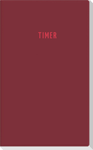 Taschenplaner 1W/1S bordeaux 2027
