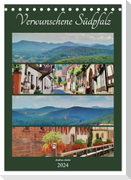 Verwunschene Südpfalz (Tischkalender 2024 DIN A5 hoch), CALVENDO Monatskalender