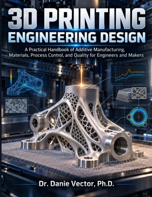 Vector. 3D Printing Engineering Design - A Practical Handbook of Additive Manufacturing, Materials, Process Control, and Quality for Engineers and Makers. Independently published, 2026.