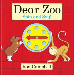 Campbell, Rod. Dear Zoo Spin and Say! - An interactive spinner book based on the bestselling preschool classic. Macmillan Publishers Int Ltd - MDL, 2025.