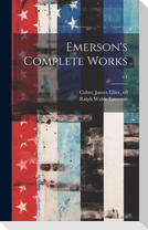 Emerson's Complete Works; v.1