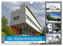 Die Weißenhofsiedlung - Vorbild der modernen Architektur und Weltkulturerbe (Wandkalender 2024 DIN A4 quer), CALVENDO Monatskalender