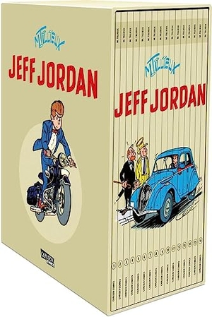 Tillieux, Maurice. Jeff Jordan-Schuber - Ein Comic-Klassiker in edler Sammlerbox. Carlsen Verlag GmbH, 2021.