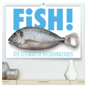 FiSH! · Der ultimative Küchenkalender (hochwertiger Premium Wandkalender 2024 DIN A2 quer), Kunstdruck in Hochglanz