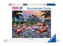 Ravensburger Puzzle - 12000574 Pinke Flamingos - 1000 Teile