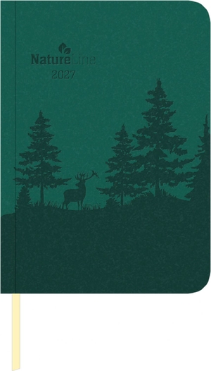 Neumann Verlage GmbH & Co KG (Hrsg.). Wochen-Minitimer Nature Line Forest 2027 - Buchkalender A6 (10,7x15,2 cm) - Wochenplaner mit Zeiteinteilung, Notizbereich, Leseband & Monatsübersicht, für Beruf, Schule & Alltag. Neumann Verlage GmbH & Co, 2026.