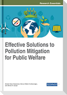 Effective Solutions to Pollution Mitigation for Public Welfare