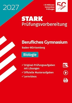 STARK Biologie - Abitur Berufliches Gymnasium 2027 BW - Prüfungsvorbereitung. Stark Verlag GmbH, 2026.