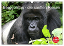 Berggorillas - die sanften Riesen (Wandkalender 2024 DIN A3 quer), CALVENDO Monatskalender
