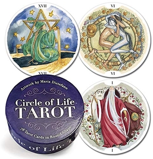 Distefano, Maria / Lo Scarabeo. Circle of Life Tarot Deck. Llewellyn Worldwide, Ltd., 2019.