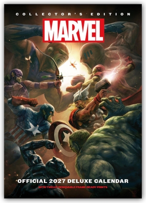 Marvel Studios 2027 - A3-Deluxe-Posterkalender - Original Danilo-Kalender [Mehrsprachig] [Kalender]. Flechsig Verlag, 2026.