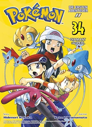 Kusaka, Hidenori / Satoshi Yamamoto. Pokémon - Die ersten Abenteuer - Bd. 34: Diamant und Perl. Panini Verlags GmbH, 2020.