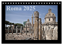 Roma (Tischkalender 2025 DIN A5 quer), CALVENDO Monatskalender