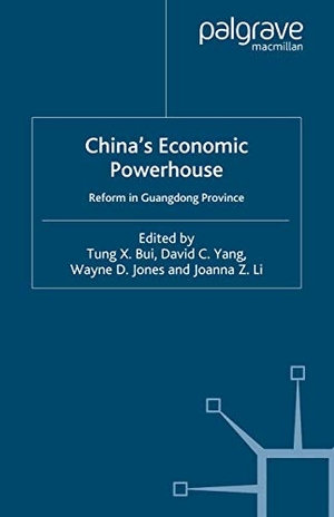 Bui, T. / J. Li et al (Hrsg.). China's Economic Powerhouse - Economic Reform in Guangdong Province. Palgrave Macmillan UK, 2003.