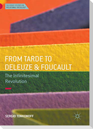 From Tarde to Deleuze and Foucault