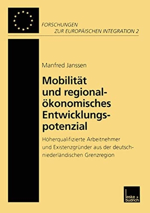Janssen, Manfred. Mobilität und regionalökonomis