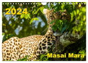 Masai Mara 2024 (Wandkalender 2024 DIN A4 quer), CALVENDO Monatskalender
