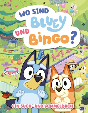 BLUEY - Wo sind Bluey und Bingo? - Ein Such- und Wimmelbuch - Ein Such- und Wimmelbuch für Kinder ab 3 Jahren. cbj, 2026.
